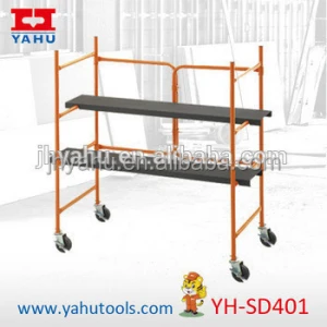 Hot Sale Mini Mobile Construction Scaffold Foldable Steel Scaffolding For Indoor or Outdoor
