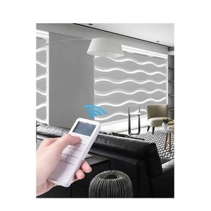 Hot Sale Motorized curtain system roller blinds for somfy remotes control curtains smart home accessories