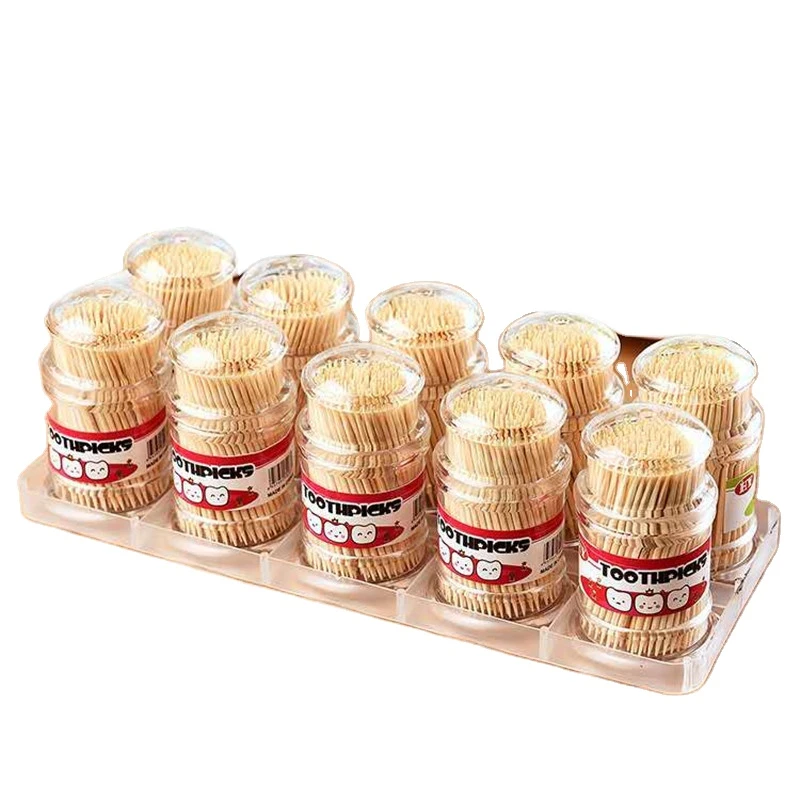 Hot sale natural Eco-friendly disposable bamboo toothpicks made in China