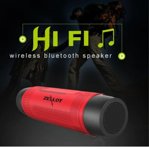 Hot Sale Outdoor Portable Mini Speaker 4000mAh Power Bank Flashlight Torch Bicycle Motorcycle Bluetooth Speaker