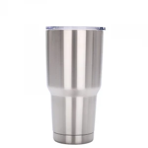 Hot Sale Products in 2021 30 oz Double Wall Stainless Steel Tumbler Cups Vacuum Insulated Travel Mug Coffee Cup with Closure Lid