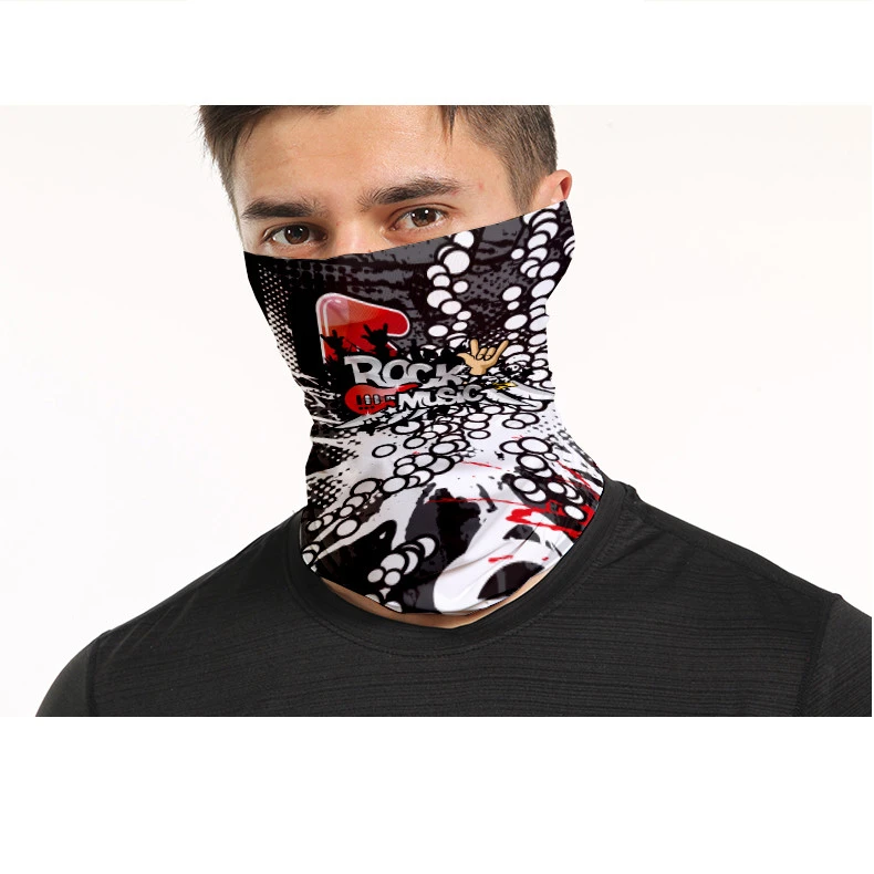Hot Sale Protective Scarf Headcloth Headwear Custom Printed Tube Face Shield Headband Face Bandanas