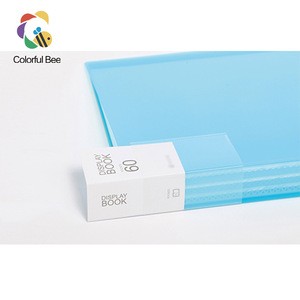 Hot sale simple stationery PP display book file