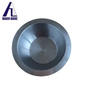Hot sale tungsten crucible for crystal growth up
