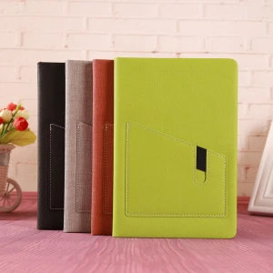 Hot Sales Custom Leather Notebook A5 Promotional Notebook With Pen