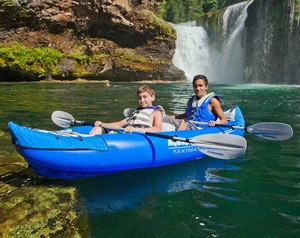Hot Sell Bule Inflatable Canoe Inflatable Boat Kayak