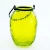 Import hot sell  hanging colored striped glass candle lamp hurricane lanterns from China