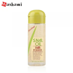 Hot selling 200ml smooth nourish care wild growth snail organic hair oilc