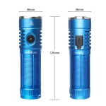 Hot Selling 2200 lumen Long Throwing Powerful LED Light with ATR and Buck Driver Rechargeable Led Flashlight