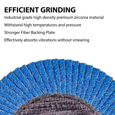 Buy Hot Selling 4.5 Inch 115mm Zirconia Angle Grinder Cutting Disc Flap ...
