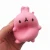 Import Hot selling Amazon mini mochi squishy slow rising  toys animals 3D cute pink rabbit squeeze toy from China