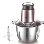 Hot Selling Brown 220V Household Mini Electric Food Meat Grinder Chopper Mincer