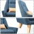 Import Hot selling latest design living room fabric scandinavian sofa from China