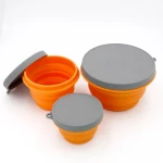 Hot Selling Reusable Plastic Salad Bowl Bpa Free Food Storage Box Container For Outdoor