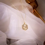 Hot Wholesale Alloy Jewelry Gold Fashion Pendant Necklace Party Women Necklace