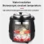 Import Hotel restaurant supplies catering buffet soup 10L black color electric soup kettle  electric buffet soup warmer from China