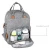 Import hotsell fashion high quality multifunction travel waterproof backpack mummy baby diaper bag from China