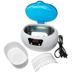 Household portable mini ultrasonic cleaner for jewelry watch denture contact lens eyeglass makeup brush glasses tableware