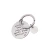 Import Hoyoo new product customized stainless steel round keychain for sale from China
