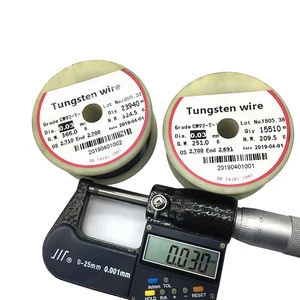 HSG Tungsten wire 9995 pure 0005mm 001mm 0.08mm 0.30mm 08mm 10 20 50 micron 007mm 008mm 030mm 1mm 2mm wolfram wire