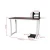 Import I Shape Home Office  Gaming Computer Desk Simple Study Writing Desk for Small Space from China
