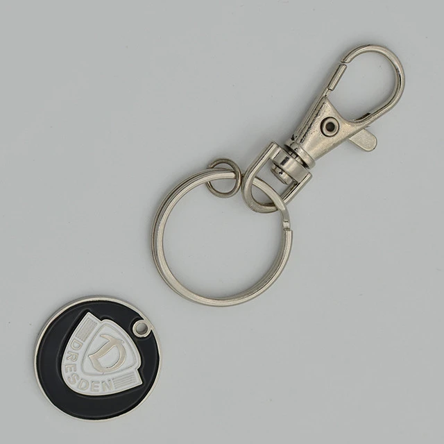 Imitation Hard Enamel Promotional OEM Custom logo Metal Keychain