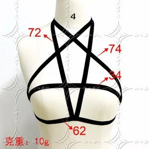 import bondage bra corset garter belt ladies transparent underwear hollow out lingerie girl tube sexy bra 28 size bra