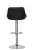 Import In Stock Cheap Swivel Black PU Bar Stool Modern Leather Hydraulic Bar Chair from China