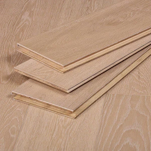 Indoor Use Water Resistance Engineering Real Wood Oak Hardwood Timber Flooring