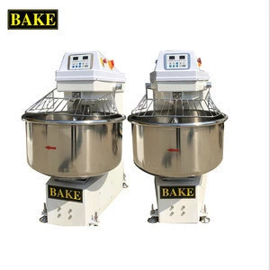 Industrial Commercial Heavy Duty 200L Bread Flour Mixer Machine  50Kg 100Kg Spiral Dough Mixer