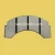 Import industrial mining truck disc brake pads from China
