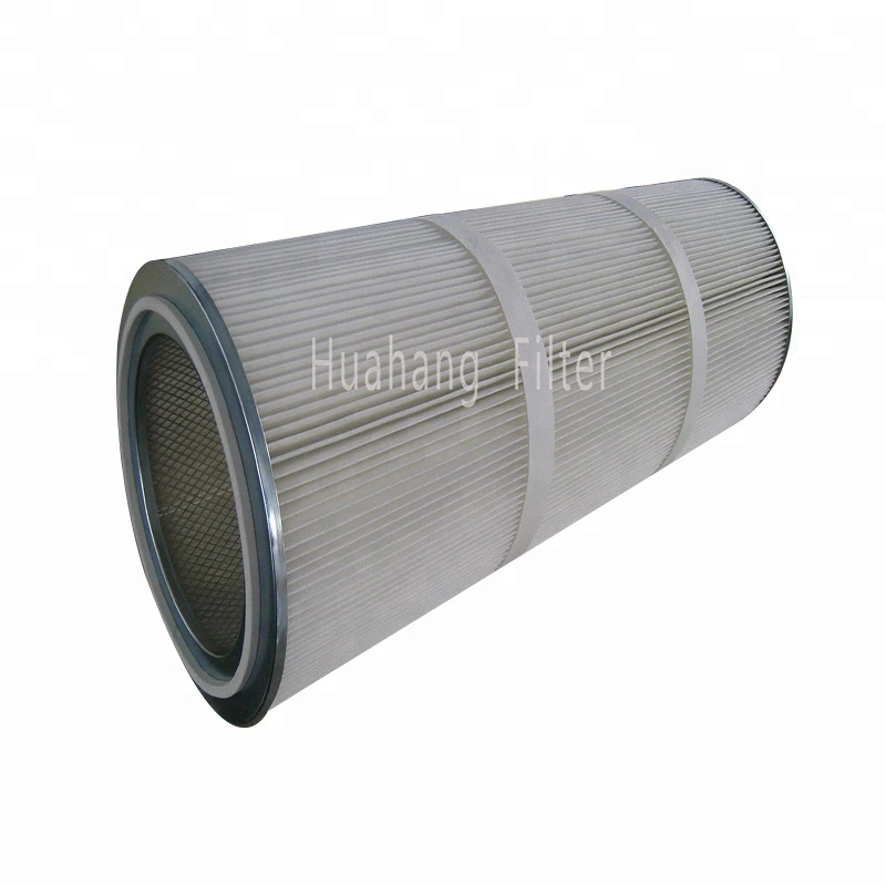 Industrial powder coating air cartridge filter,gas turbine air intake filter cartridge