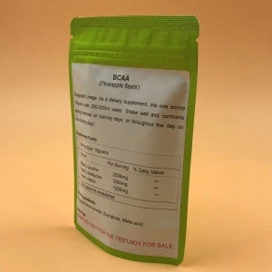Instant Vegan BCAA Powder 2:1:1 with different flavor healthcare supplement
