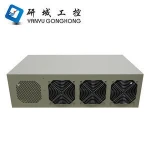 Intel 3855u cpu on board mining system Bitcoin mining barebone ming chassis with 8GPU P104 p106 graphic cards