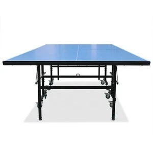 International Standard Size Ping Pong Game Table, Folding Moving Indoor Table tennis table E-2001B#