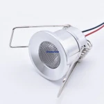 IP65 Waterproof Mini LED Furniture 1W 12V 30 Degree Kitchen Cabinet Lighting Dimmable Down Light