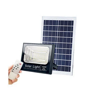 IP67 Solar Power Flood Lights Rechargeable Heavy Duty Industrial Security 60W 100W 150W LED Solar Flood Light