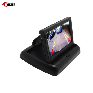 iPoster 4.3" Car Reverse Screen Display Foldable Car Rear View LCD Monitor