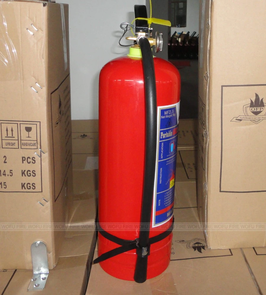 ISO Approval 5KG ABC Dry Powder Fire e Extinguisher