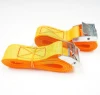 ISO Audit Bulk Custom Orange cam buckle lashing strap adjustable heavy duty automotive tie down straps Factory