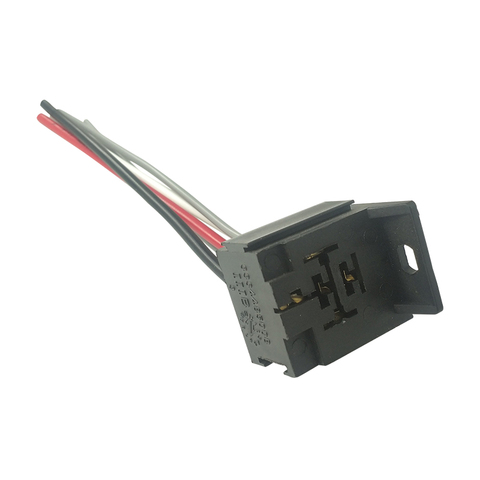 Buy Jcrl Auto Relay Socket 12v 40a 4pin 5pin Relay Socket Car Relay ...