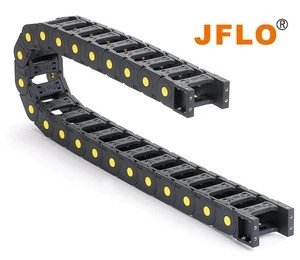 JFLO reinforced nylon flexible cable drag chain