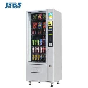 JSBS CV-0900 7"cheapest simple snack and drink vending machine smart vending machine cheap vending machine with LCD screen