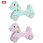 Kids Stable Toy Children Eco-Friendly Rocking Horse Materials Chair Ride