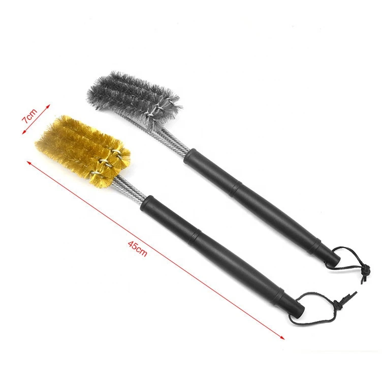 Kingforce Wholesale grill cleaning brush grill accessories bbq tool set