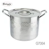 Kitchen Cookware Metal Stainless Steel 4 Pcs Set Soup And Stock Pot