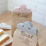 Kitchen food seal clip tea milk powder coffee snack sealing bar fresh-keeping sealing clip plastic bag sealer