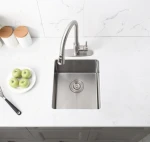 kitchen sink single bowl 304 stainless steel single bowl handmade stainless steel bowl kitchen sink