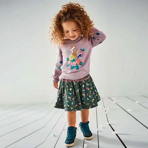 Knitwear Factory Chil Kids Little Fawn Patterns Pullover Tops Models Of Knitted Sweaters For Babies