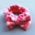 Import Korean hair accessories with hair band makeup face parent-child style Flannel wave point bow ribbon from China